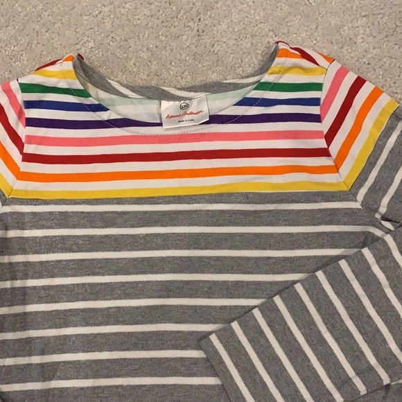 EUC Rainbow Top and Bow Hanna Andersson - Picture 2 of 6